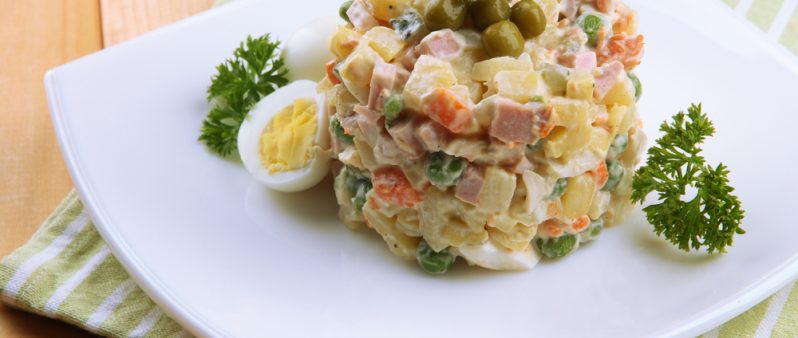 Russian Salad Olivier Recipe