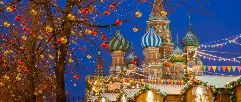 Russian New Year and Russian Christmas