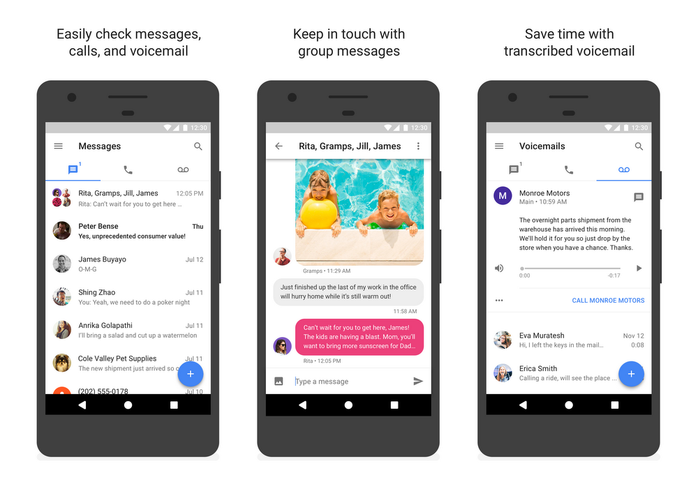 Google Voice Features - WiFi communication apps