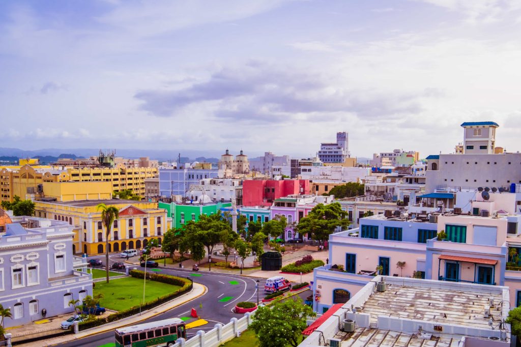 Streets of Old San Juan Puerto Rico