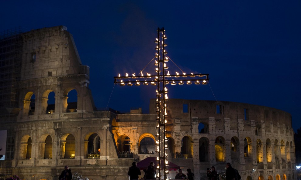 Good Friday in Italy and the Via Crucis in Rome