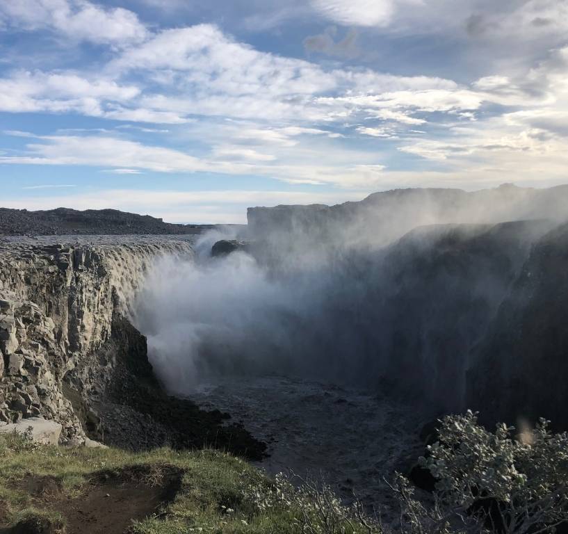 Iceland waterfalls Dettifoss
