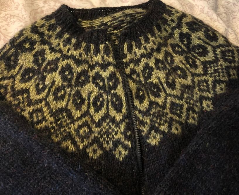 Lopapeysa - handknit Icelandic wool sweater
