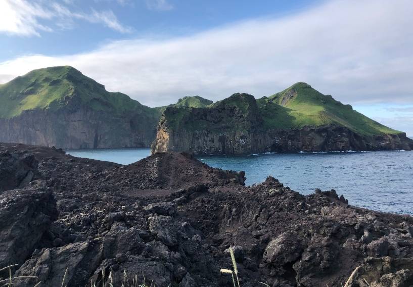 The Westman Islands Iceland volcanic eruptions 