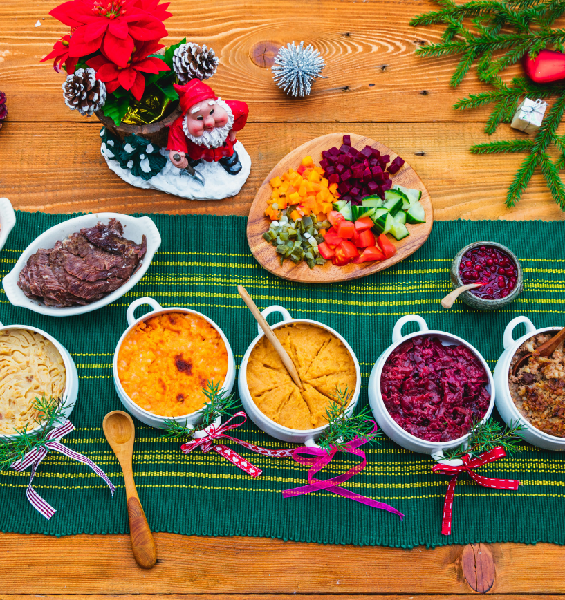 Scandinavian traditional holiday foods